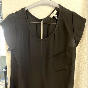 Joie silk black top - XXS